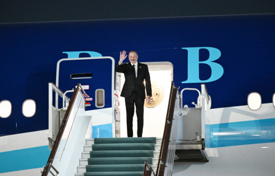 President Ilham Aliyev concludes his visit to Uzbekistan