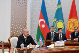 President of the Republic of Azerbaijan Ilham Aliyev