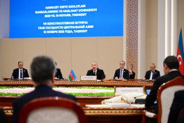 President of the Republic of Azerbaijan Ilham Aliyev