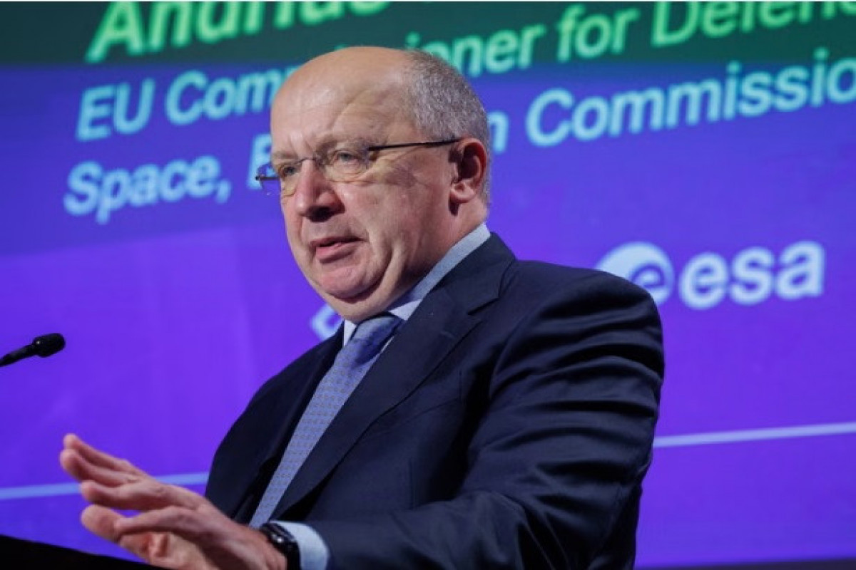 European Union Defense Commissioner Andrius Kubilius