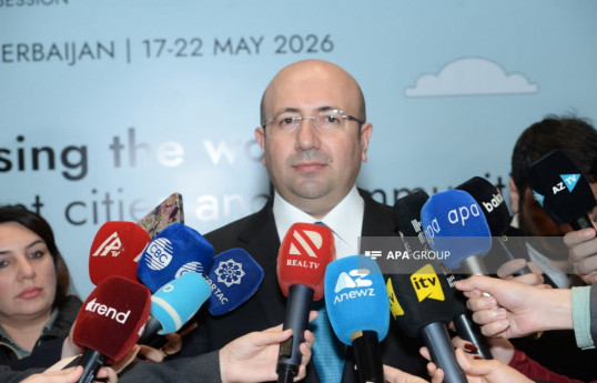 Chairman of the State Committee for Urban Planning and Architecture of the Republic of Azerbaijan, national coordinator of WUF13, Anar Guliyev