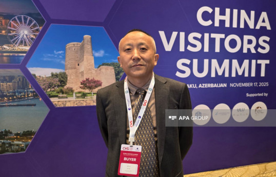 Fei Xin, head of the Chinese tourism company "Suzhou Chine"