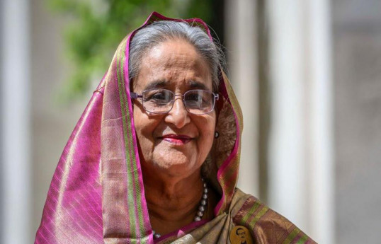 Former PM of Bangladesh Sheikh Hasina