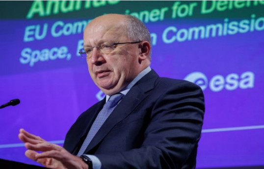 European Union Defense Commissioner Andrius Kubilius