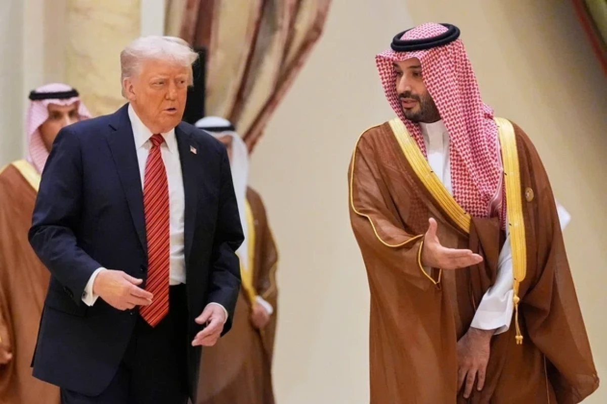 U.S. President Donald Trump and Saudi Crown Prince Mohammed bin Salman