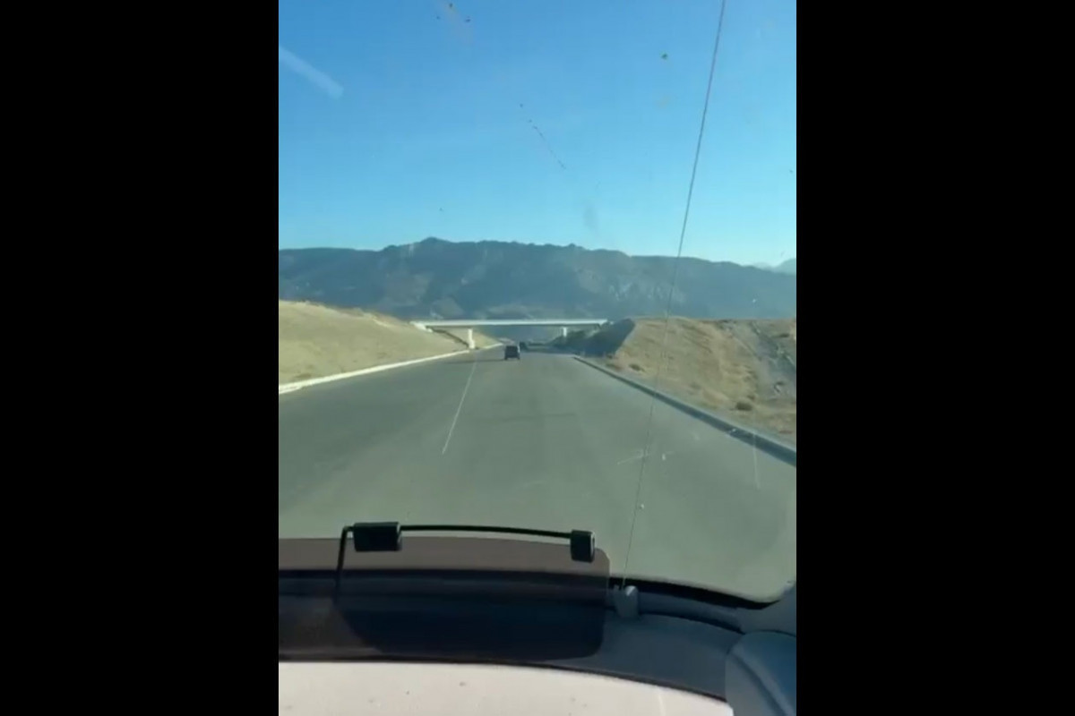 Azerbaijani Presidential aide shares new video of road construction in the Zangezur corridor -VIDEO 