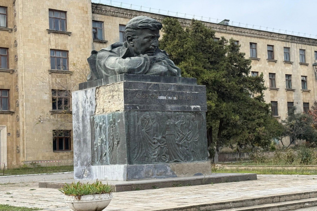 Bust of Jafar Jabbarli to be restored as part of Azerbaijanfilm’s Film Park project