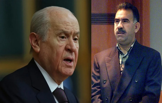 MHP leader Devlet Bahçeli, PKK leader Abdullah Öcalan