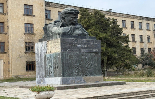 Bust of Jafar Jabbarli to be restored as part of Azerbaijanfilm’s Film Park project