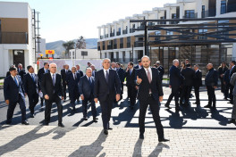 Coordination Headquarters members inspect key facilities in Zangilan during ongoing visit