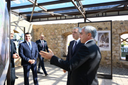 Coordination Headquarters members inspect key facilities in Zangilan during ongoing visit