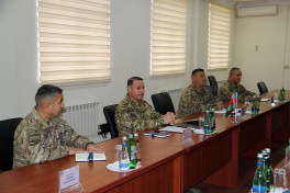 Azerbaijani and Belarus Special Forces personnel meet