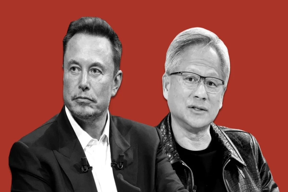 Elon Musk, Jensen Huang