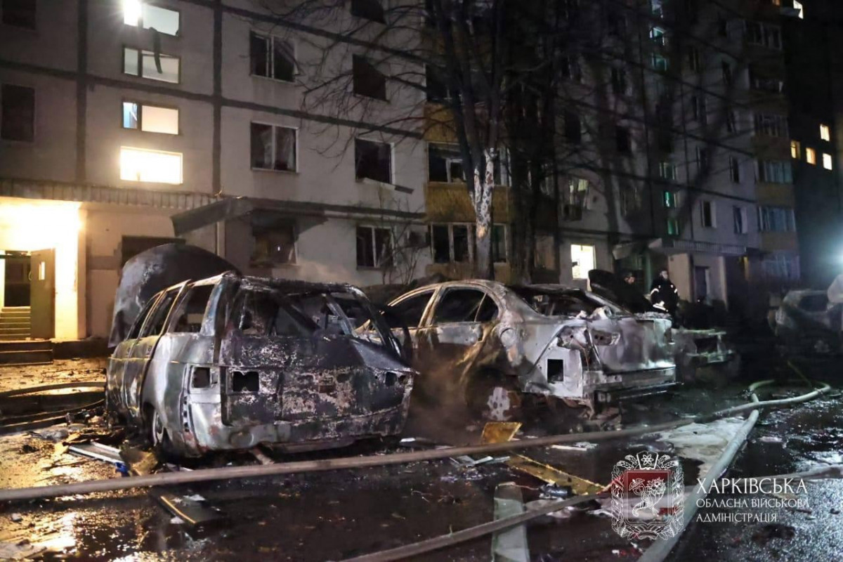 Russia hits Kharkiv with Geran drones: Number of injured rises, children among victims-PHOTO 
