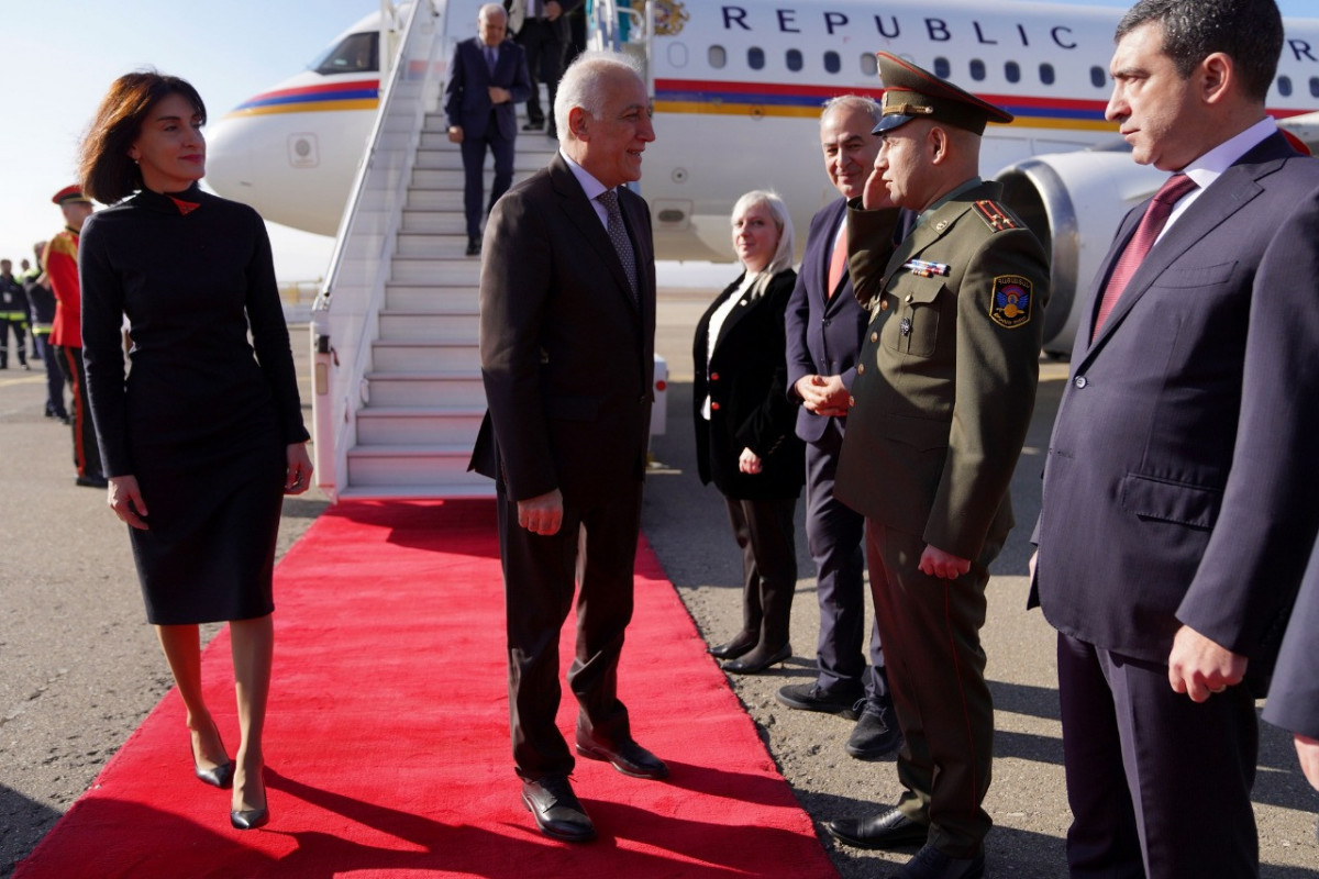 Armenian President is on a visit to Georgia