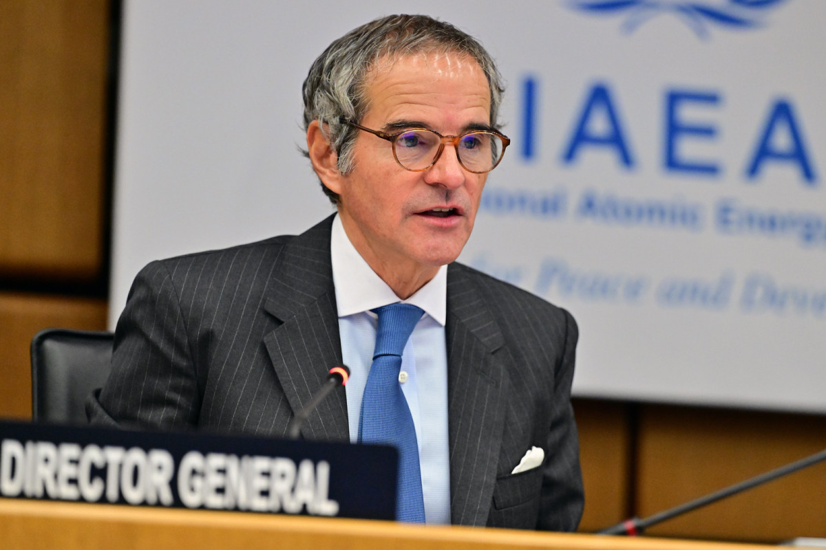 International Atomic Energy Agency (IAEA) Director General Rafael Grossi