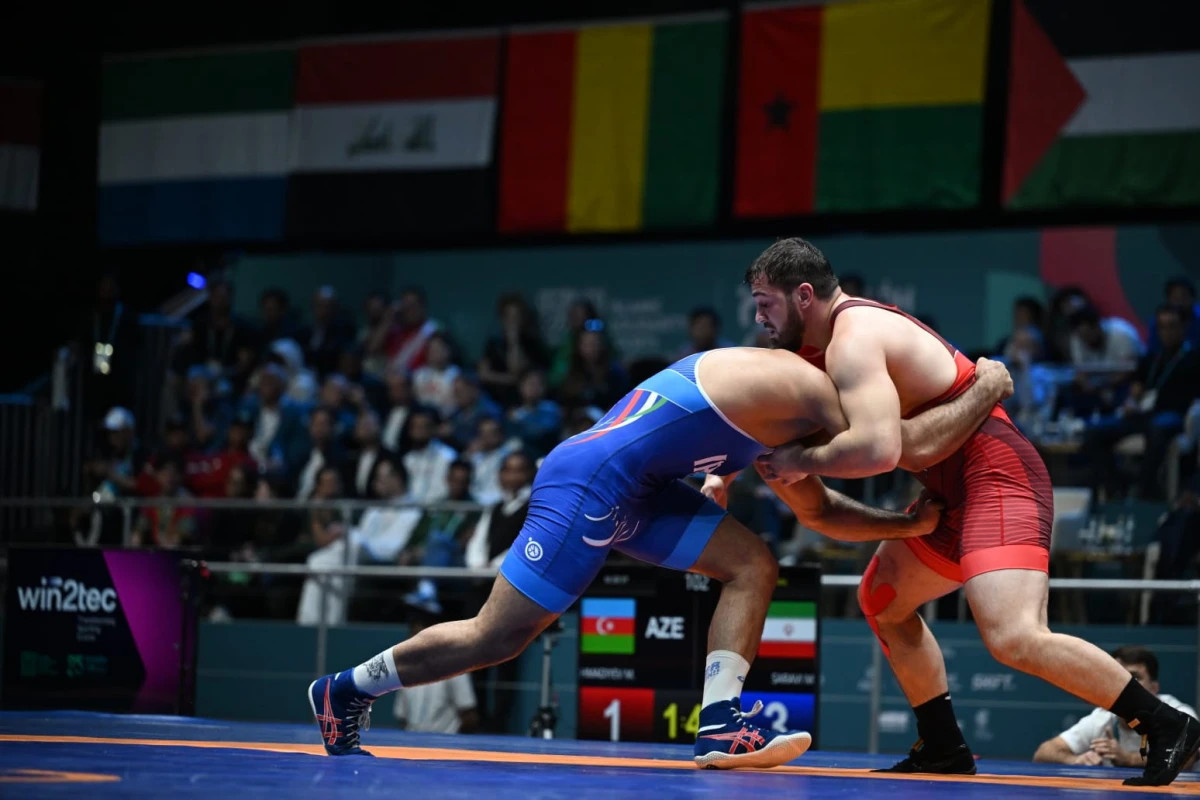 Azerbaijani wrestler finishes Islamic Games with silver medal