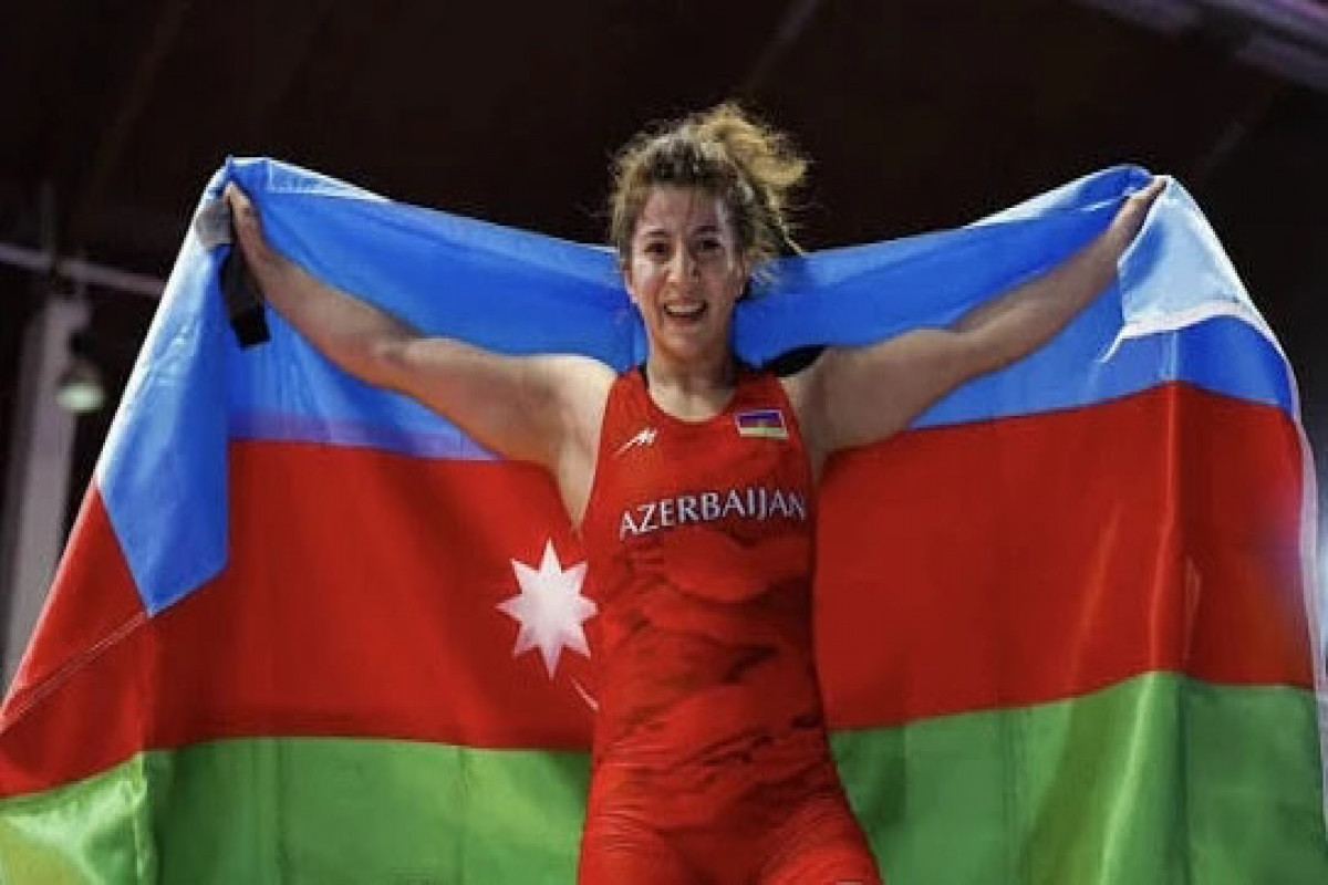 Azerbaijani female wrestler wins bronze medal at Islamic Games