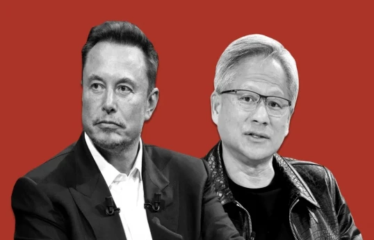 Elon Musk, Jensen Huang