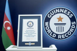 Azerbaijan flag at State Flag Square sets new Guinness World Record-PHOTO 