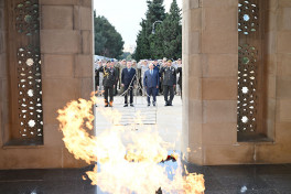 Turkish National Defense University’s delegation is on a visit to Azerbaijan