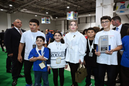 Vice-President of Heydar Aliyev Foundation Leyla Aliyeva visits International STEAM Azerbaijan Festival 2025