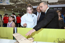 Vice-President of Heydar Aliyev Foundation Leyla Aliyeva visits International STEAM Azerbaijan Festival 2025