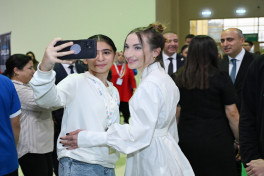 Vice-President of Heydar Aliyev Foundation Leyla Aliyeva visits International STEAM Azerbaijan Festival 2025