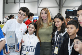 Vice-President of Heydar Aliyev Foundation Leyla Aliyeva visits International STEAM Azerbaijan Festival 2025