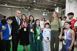 Vice-President of Heydar Aliyev Foundation Leyla Aliyeva visits International STEAM Azerbaijan Festival 2025