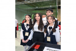Vice-President of Heydar Aliyev Foundation Leyla Aliyeva visits International STEAM Azerbaijan Festival 2025