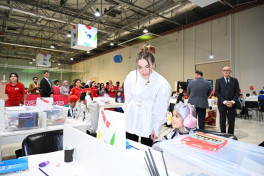 Vice-President of Heydar Aliyev Foundation Leyla Aliyeva visits International STEAM Azerbaijan Festival 2025