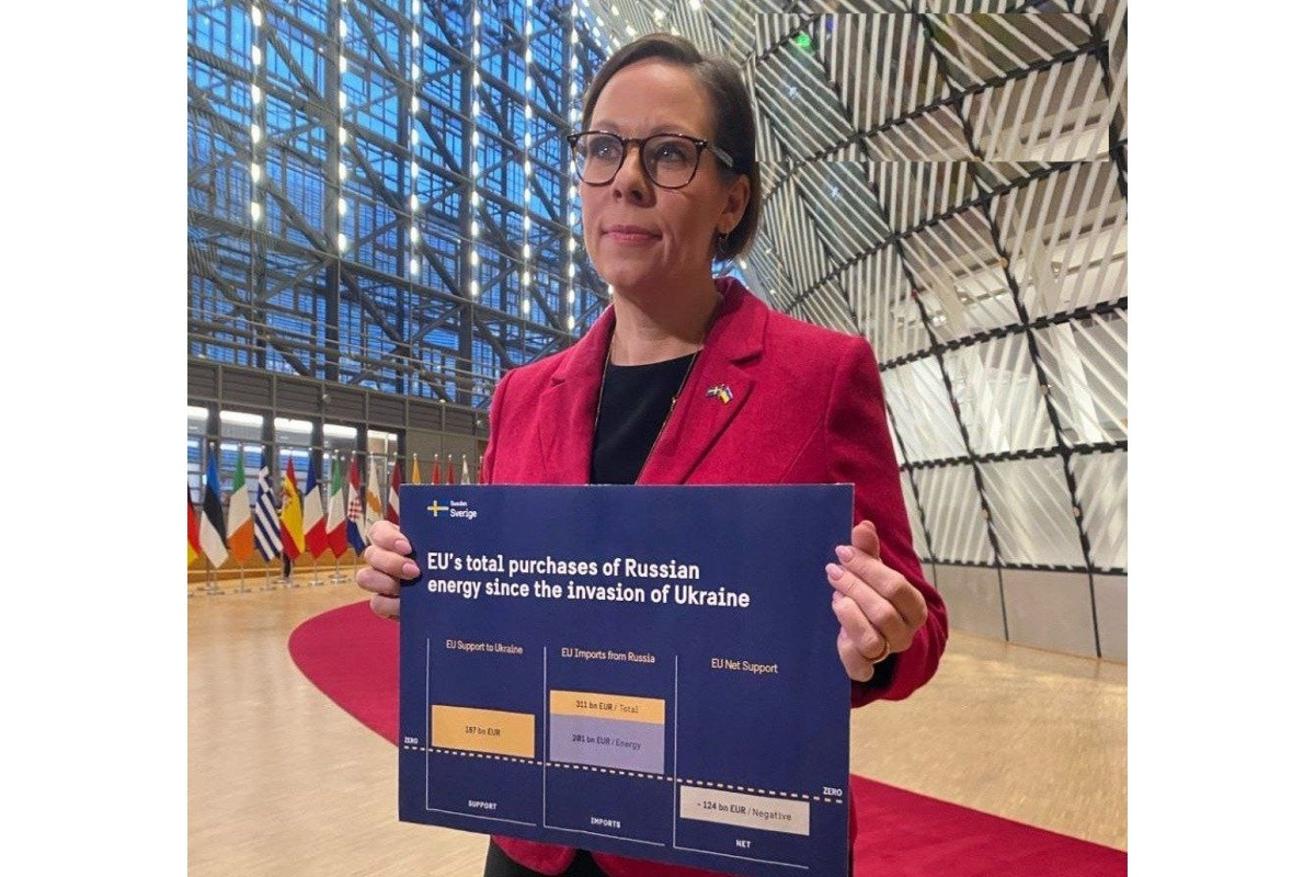 Swedish Foreign Minister Maria Malmer Stenergard