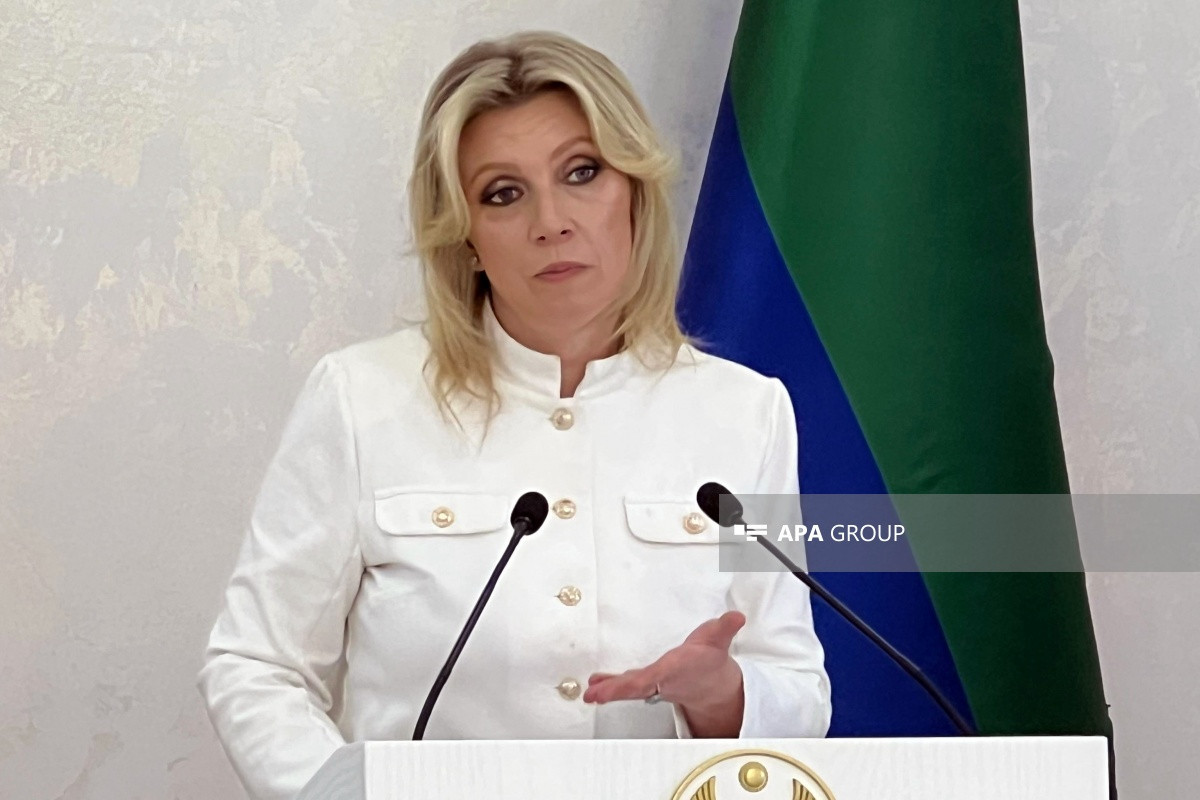 Official representative of the Russian Foreign Ministry Maria Zakharova