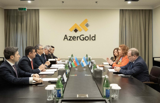 AzerGold chairman meets Argentine ambassador to discuss mining cooperation and future projects
