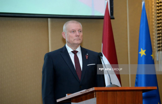Latvian Ambassador to Azerbaijan Edgars Skuja