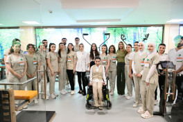 Opening ceremony of New Robotic Rehabilitation and Bone Marrow Transplant Centers held at New Clinic-PHOTO 