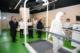 Opening ceremony of New Robotic Rehabilitation and Bone Marrow Transplant Centers held at New Clinic-PHOTO 
