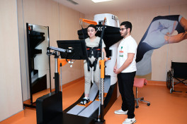 Opening ceremony of New Robotic Rehabilitation and Bone Marrow Transplant Centers held at New Clinic-PHOTO 