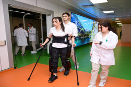 Opening ceremony of New Robotic Rehabilitation and Bone Marrow Transplant Centers held at New Clinic-PHOTO 