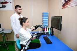 Opening ceremony of New Robotic Rehabilitation and Bone Marrow Transplant Centers held at New Clinic-PHOTO 
