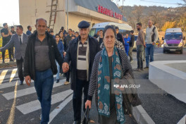 Azerbaijan resettles next group of families in Hasanriz village of Aghdara, families receive house keys -PHOTO -UPDATED-1 -VIDEO 