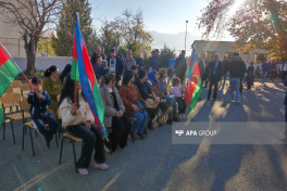 Azerbaijan resettles next group of families in Hasanriz village of Aghdara, families receive house keys -PHOTO -UPDATED-1 -VIDEO 