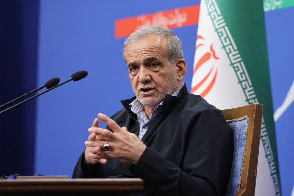 Iranian President Masoud Pezeshkian