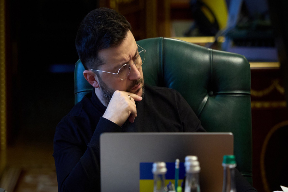 Ukrainian President Volodymyr Zelensky