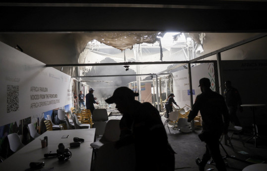 Thirteen people poisoned by carbon monoxide at climate conference in Brazil