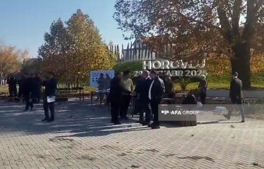 Azerbaijan relocates another group of families to Horovlu village in Jabrayil
