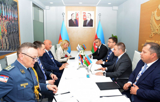 Azerbaijan Deputy Defense Ministers participate in Dubai Airshow 2025 exhibition
