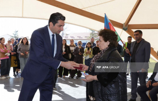 Azerbaijan relocates another 136 residents to Khojaly -PHOTO 