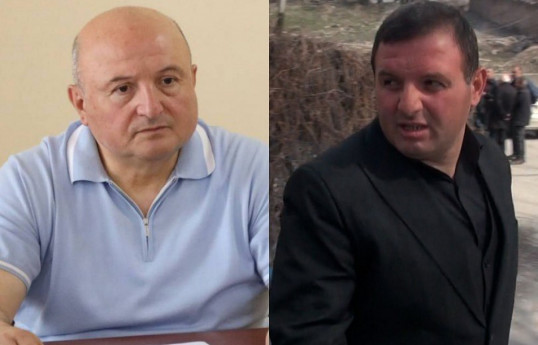 Vardan Ghukasyan, Armenia’s imprisoned mayor of Gyumri, and his son Spartak Ghukasyan